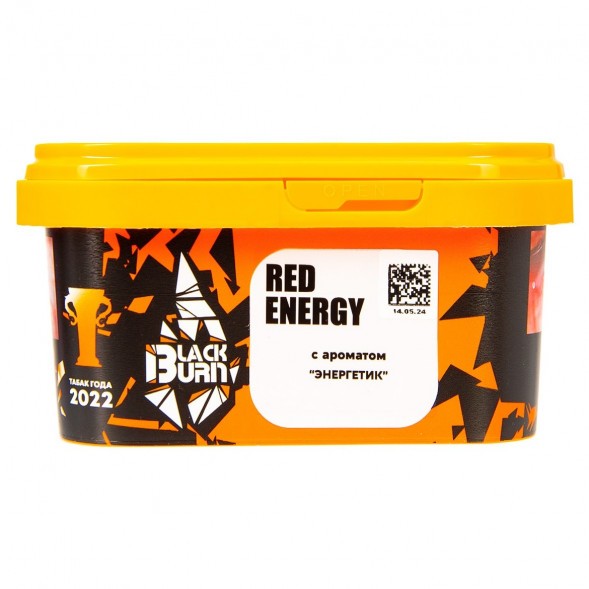 Табак BlackBurn - Red Energy (Энергетик, 200 грамм) купить в Кемерове