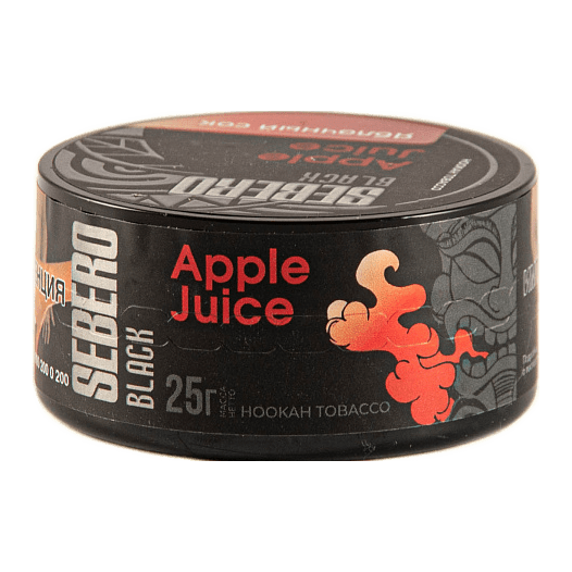 Табак Sebero Black - Apple Juice (Яблочный Сок, 25 грамм) купить в Кемерове