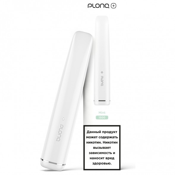 PLONQ PLUS - Мята (1500 затяжек) купить в Кемерове