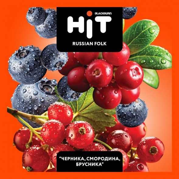 Табак BlackBurn HiT - Russian Folk (Черника, Смородина, Брусника, 30 грамм) купить в Кемерове