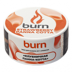 Табак Burn - Strawberry Panna-Cotta (Клубничная Панна-котта, 25 грамм)