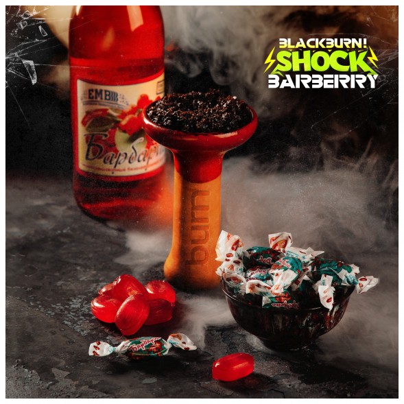 Табак BlackBurn - Barberry Shock (Кислый Барбарис, 25 грамм) купить в Кемерове