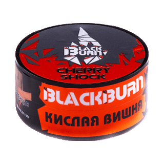 Табак BlackBurn - Cherry Shock (Кислая Вишня, 25 грамм) купить в Кемерове
