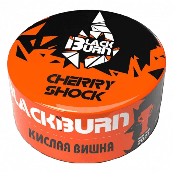 Табак BlackBurn - Cherry Shock (Кислая Вишня, 25 грамм) купить в Кемерове