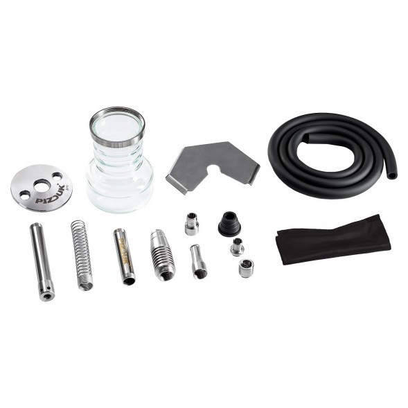 Кальян Pizduk PRO - Black-Bag (Прозрачная Колба) купить в Кемерове