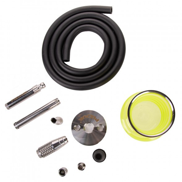 Кальян Pizduk PRO - Black-Bag (Салатовая Колба) купить в Кемерове