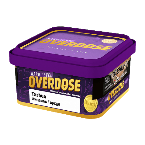 Табак Overdose - Tarhun (Лимонад Тархун, 200 грамм) купить в Кемерове