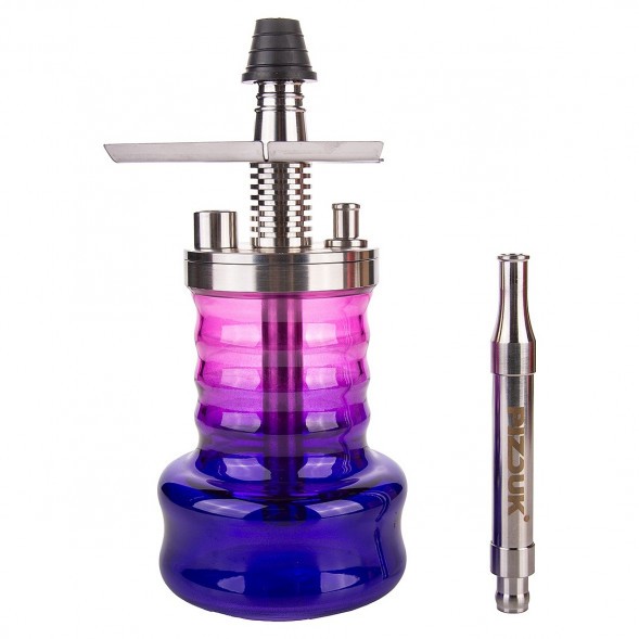 Кальян Pizduk PRO - Black-Bag (Фиолетово-Розовая Колба) купить в Кемерове