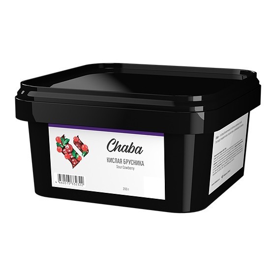 Смесь Chaba - Sour Cowberry (Кислая Брусника, 200 грамм, Без никотина) купить в Кемерове