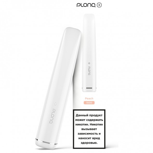 PLONQ PLUS - Персик (1500 затяжек) купить в Кемерове