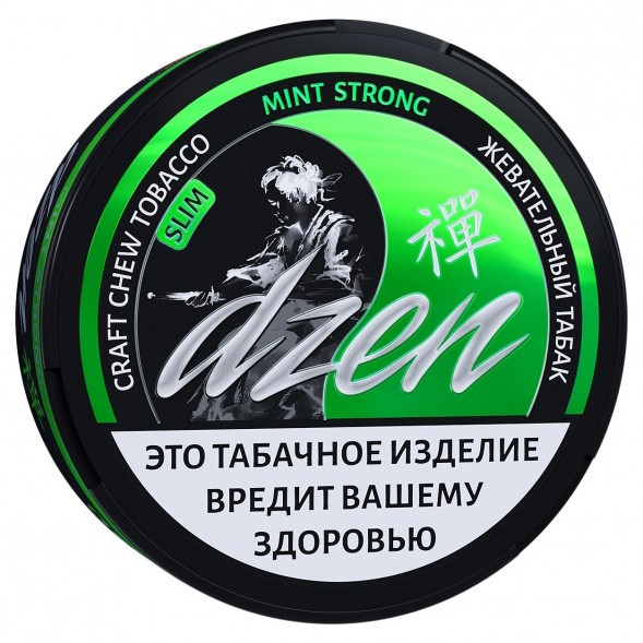 Табак жевательный DZEN Strong - Mint Slim (Мята) купить в Кемерове