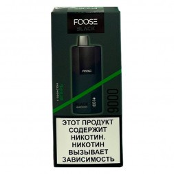 FOOSE BLACK - Ягерь (Jegermeister, 9000 затяжек)