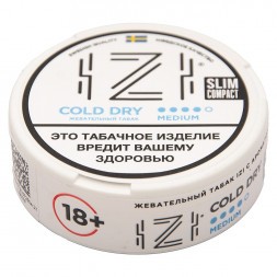Табак жевательный IZI SLIM - COMPACT Cold Dry