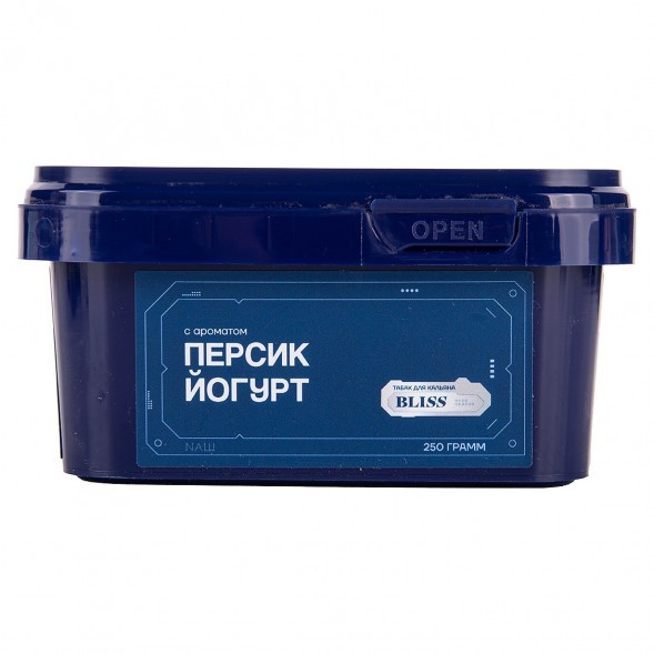 Табак Bliss - Персик Йогурт (250 грамм) купить в Кемерове